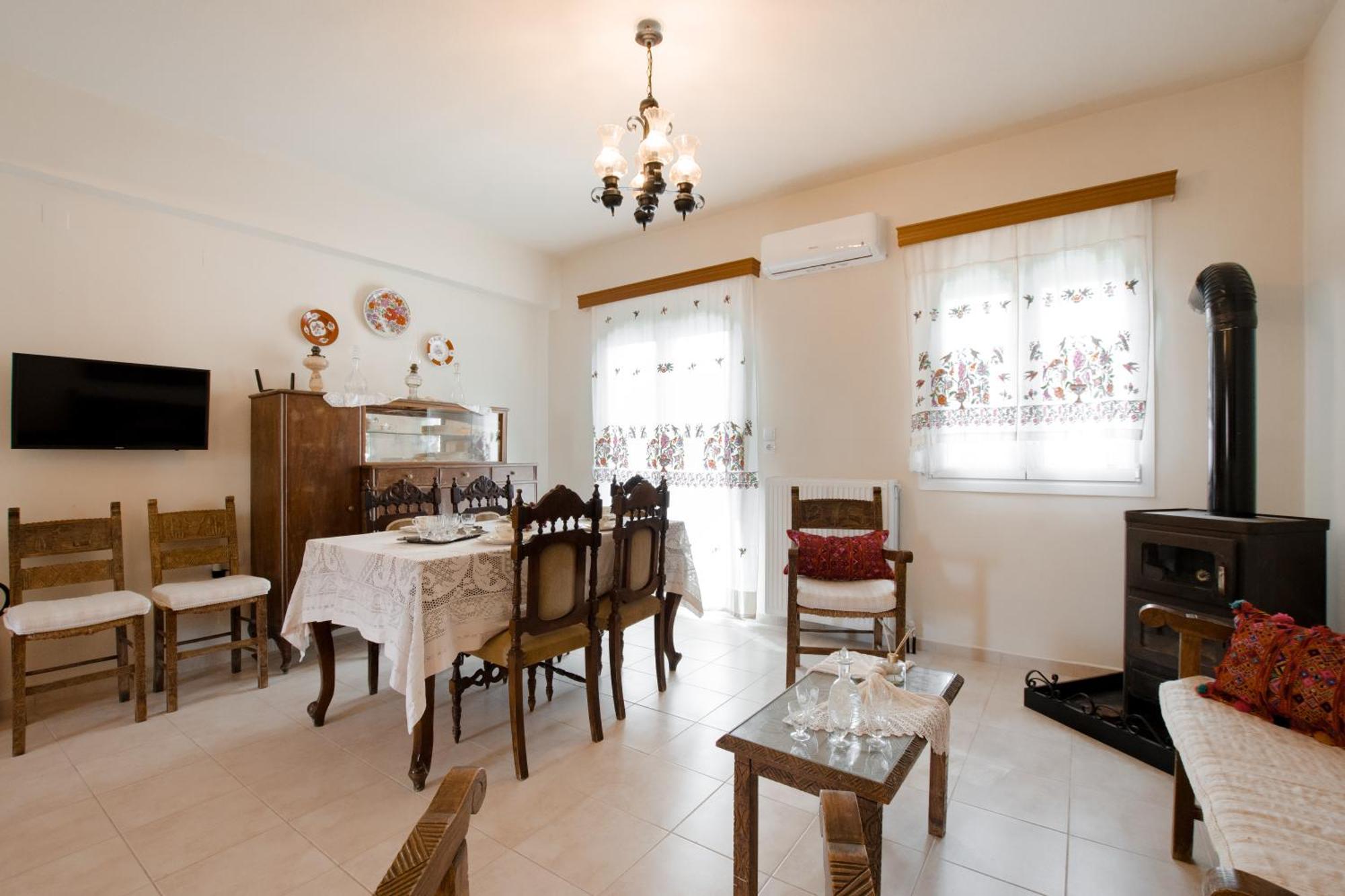 Prasini Folia - Apartment Ida Anogia Exteriér fotografie